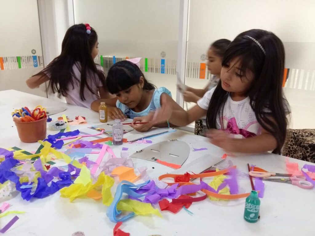 Taller gratuito de arte “Mascaras de carnaval” para niños