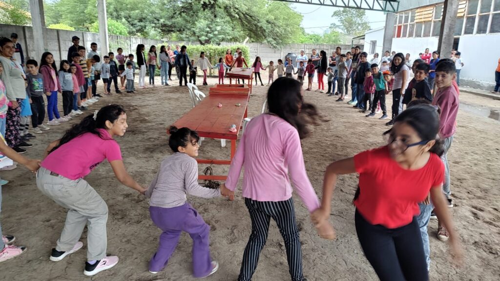 Niños y niñas de La Cañada participaron del cierre de los Talleres Recreativos de Verano