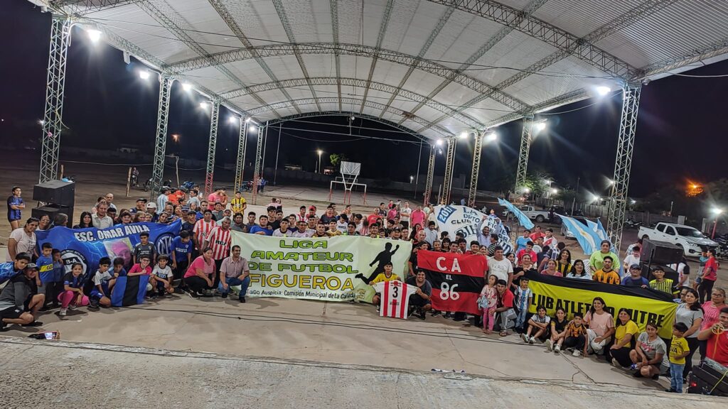 La pelota comenzó a rodar en la Liga Amateur de Fútbol Figueroa