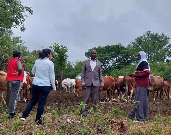 Autoridades de Kenia buscan avanzar en un proyecto ganadero en Santiago del Estero