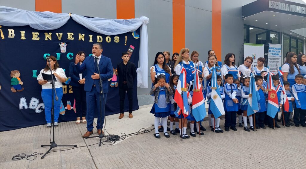 Nediani dio apertura al ciclo lectivo municipal 2024