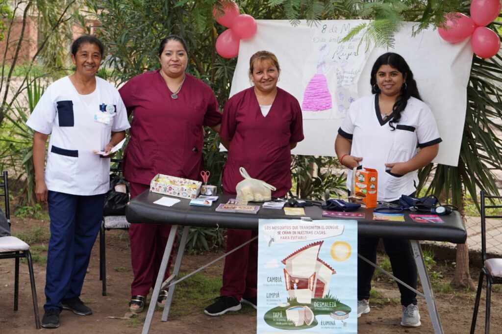 El CAMM N°5 realizó actividades para promover los cuidados de la salud de las mujeres 