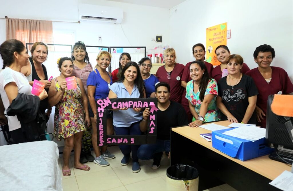 Se desarrolló con éxito la campaña “Mujeres más sanas” en el barrio San Javier