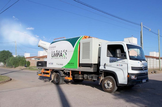 El municipio anunció el cronograma de fumigaciones para esta semana