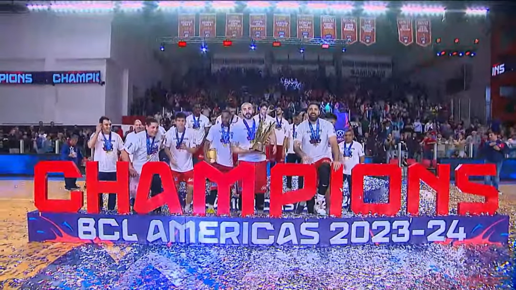 REY DE COPAS: Quimsa se coronó con el título de la Basketball Champions League Américas