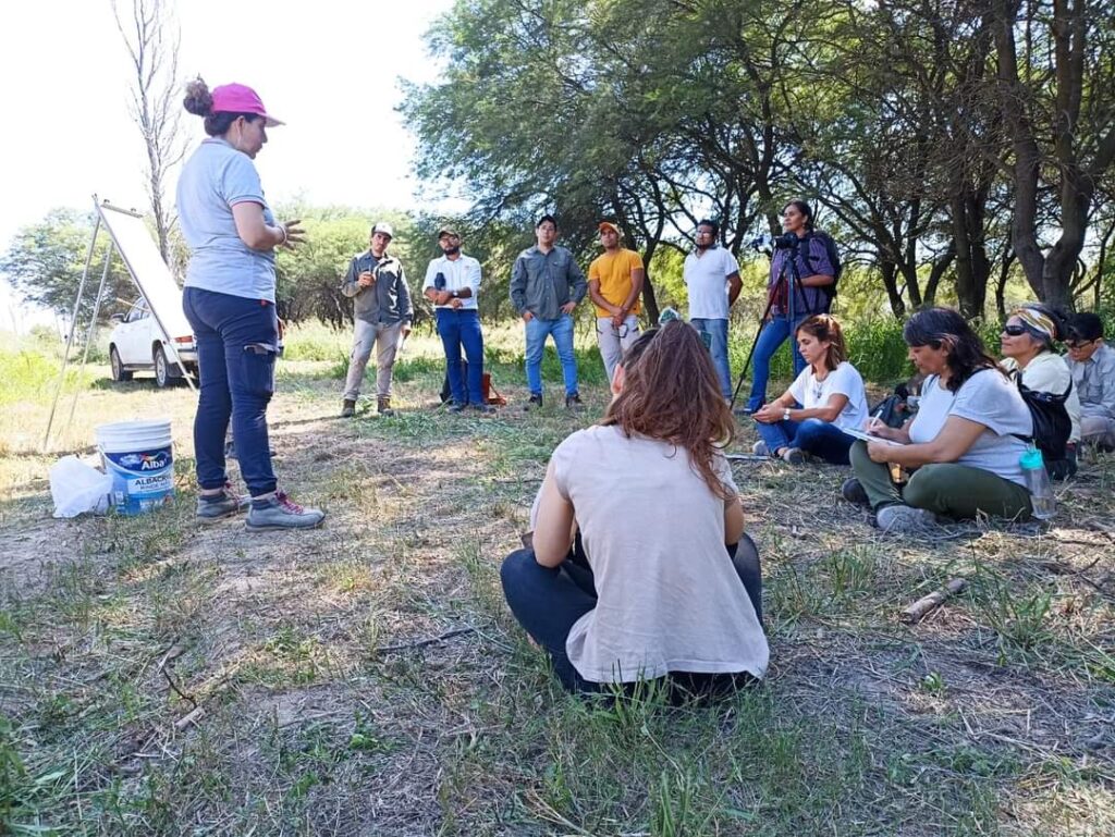 El INTA realizó una capacitación sobre El manejo del algarrobo blanco
