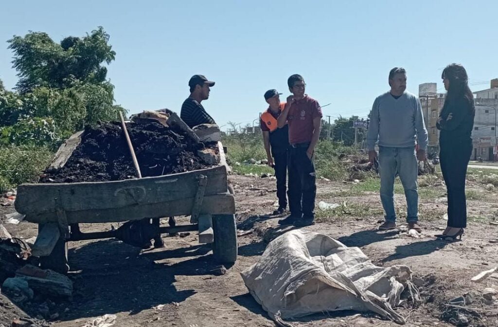 El municipio repudia la formación de basurales en espacios públicos