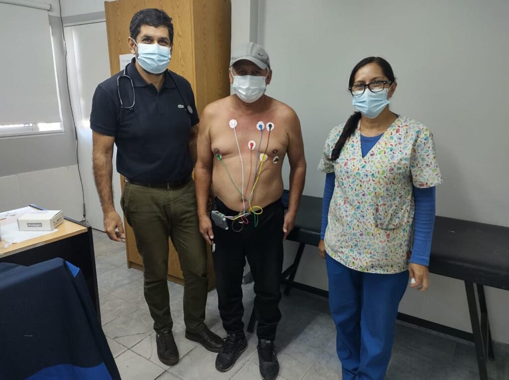 Se puso en marcha la red de monitoreo cardíaco en las upas Se puso en marcha la red de monitoreo cardíaco en las upas