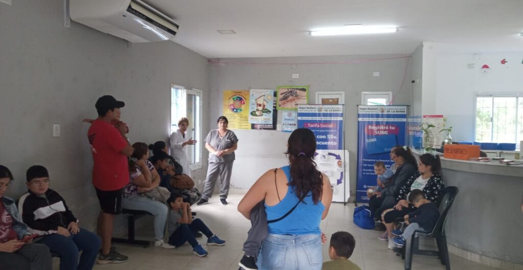 El CAMM Nº 6 El Rincón realizó una jornada informativa y de vacunación