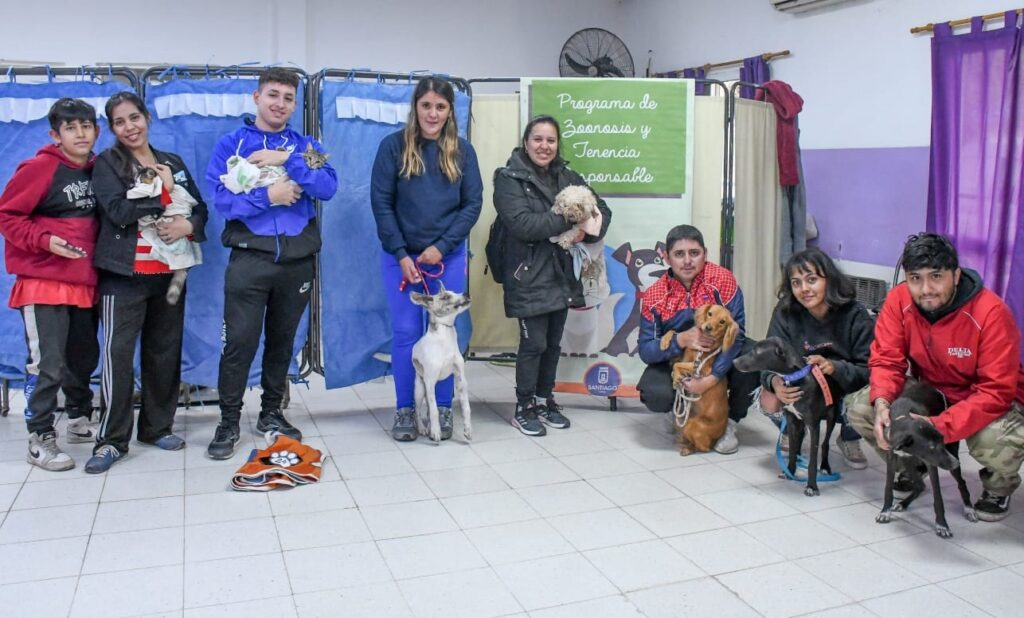Realizaron castraciones de mascotas en los barrios Industria, Almirante Brown y Campo Contreras