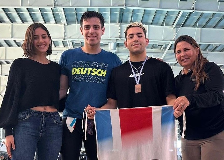 Matías Sosa González y Agustín Rasche llevan la natación santiagueña a lo más alto de Argentina