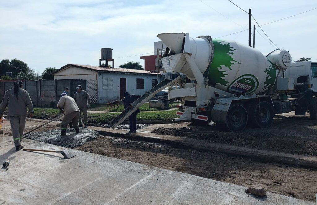 Nediani impulsa el Plan de Mejoramiento de Calles en el B° San Fernando