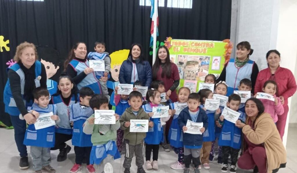 Taller de prevención del Dengue en el Jardín Municipal N°14 “Duendecitos”