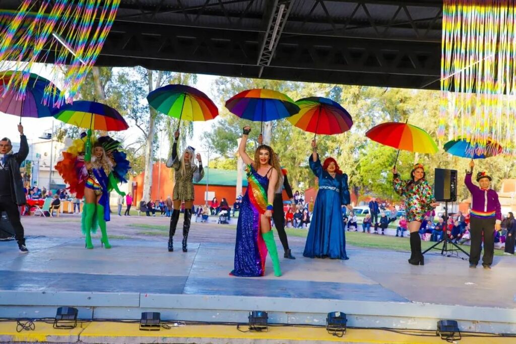 Las Termas tuvo su primera “Marcha del Orgullo LGTBQ+” por calles de la ciudad