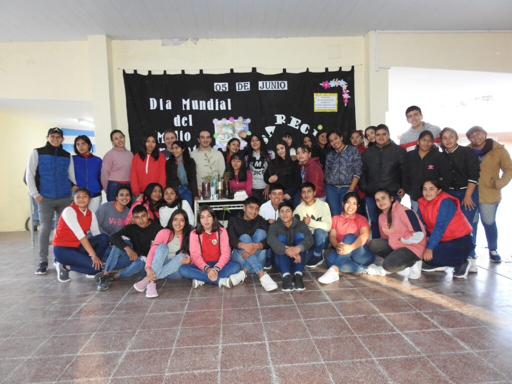 Exitosa jornada ambiental en la Escuela Secundaria de Suri Pozo