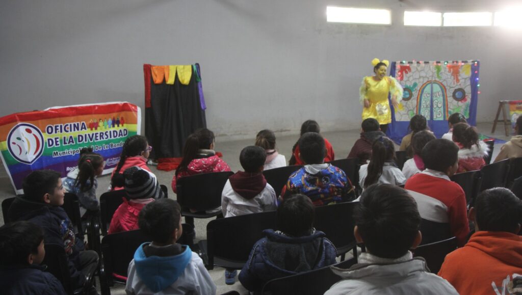 Alumnos de la Escuela Municipal participaron de una actividad de respeto por las diversidades
