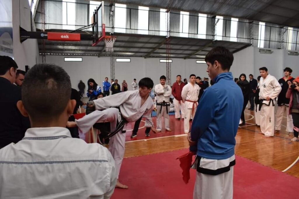 Fernández: Realizaron una competencia de Taekwondo en el marco del aniversario de la ciudad