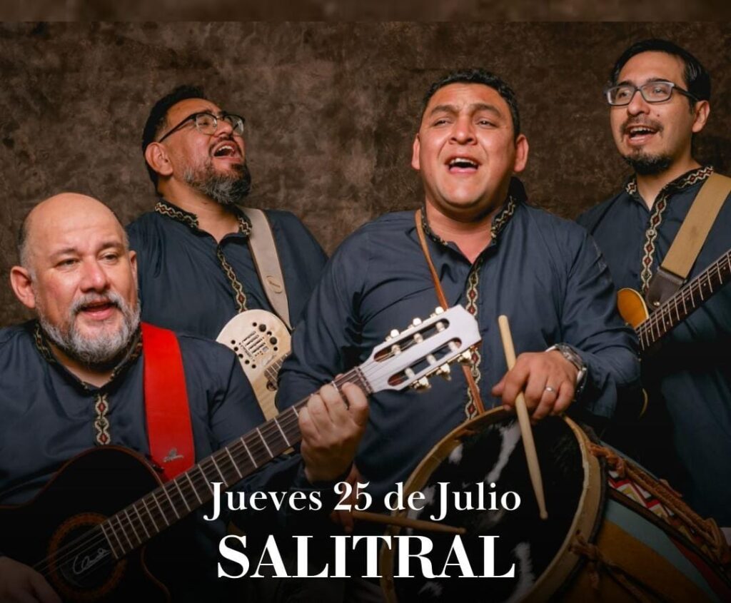 El grupo Salitral se presentará en concierto este jueves 25