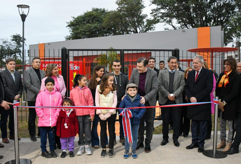Inauguraron la plaza “Dr. Luis Walter Frías” en el barrio Jorge Newbery