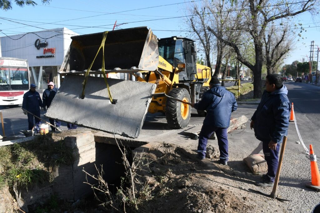 Realizaron mejoras en el cruce peatonal de avenida Aguirre y Lavalle
