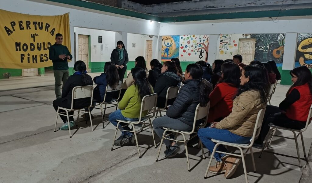 Inició el cuarto módulo del Plan FinEs para que vecinosde La Cañada completen su trayecto educativo