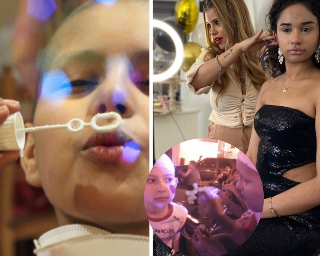 Jugaba a maquillar mientras se recuperaba de un cáncer y ahora lanza su línea de cosméticos