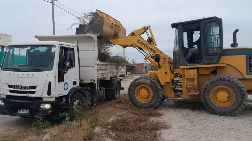 En Las Termas trabajan para erradicar los microbasurales