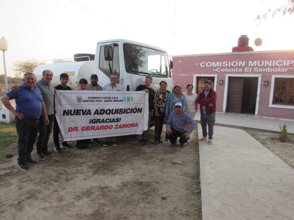 Colonia El Simbolar refuerza el parque automotor para tareas en el ejido municipal