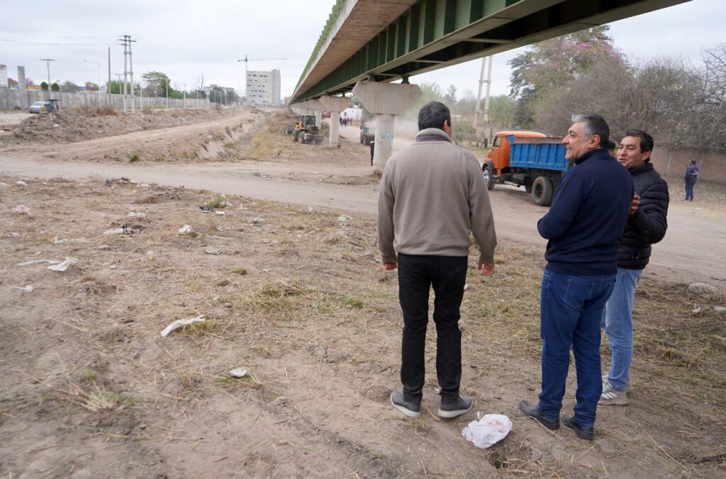 Nediani refuerza los trabajos de infraestructura en La Banda
