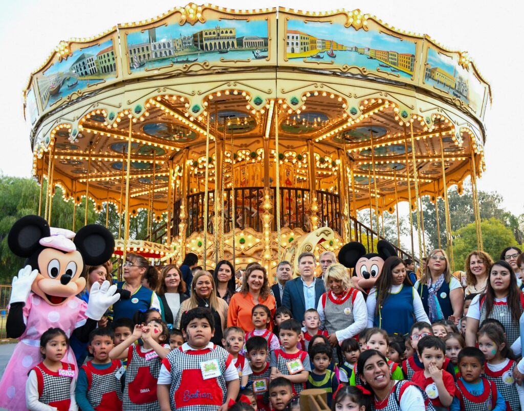 Habilitaron las obras de puesta en valor del carrusel del Parque de los Niños Habilitaron las obras de puesta en valor del carrusel del Parque de los Niños
