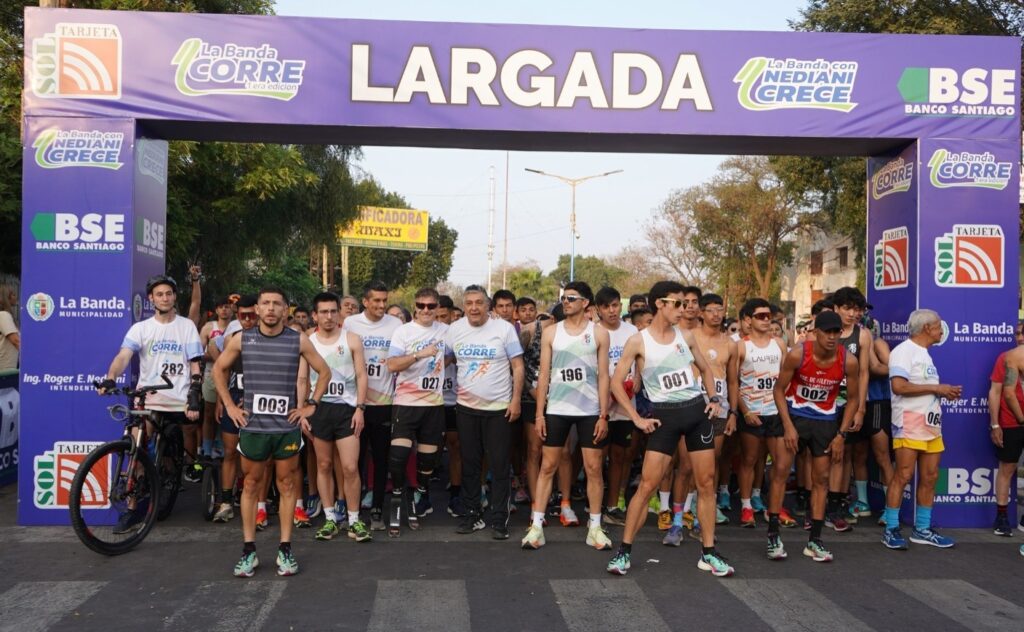 “La Banda Corre” convocó a más de 600 atletas en su exitosa primera edición