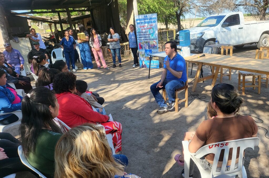 Realizaron un operativo de mejoras y asistencia en el paraje Las Chacras