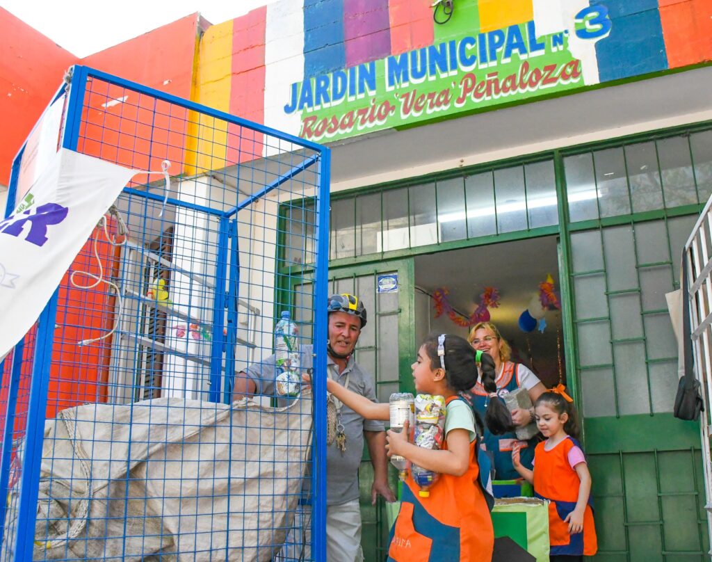 Los jardines de infantes continúan con acciones dentro del programa Ecocanje