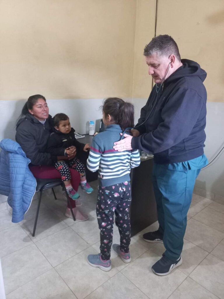 Realizaron un operativo integral de salud en la localidad de Antajé