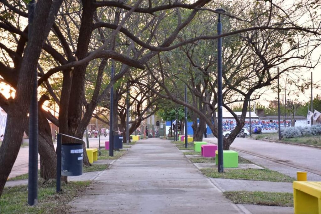 En Frías inauguraron el Boulevard Alcira de Lemos