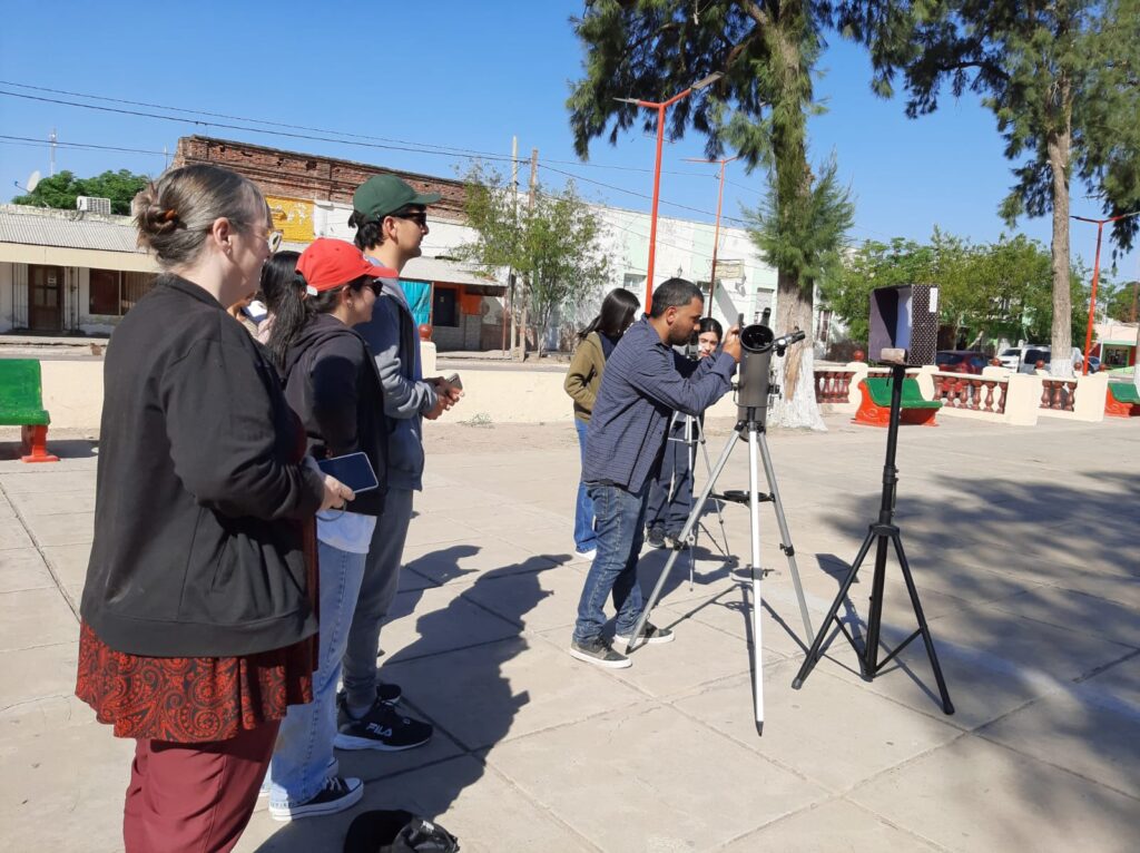 En Añatuya montarán un planetario para observar un eclipse parcial de sol
