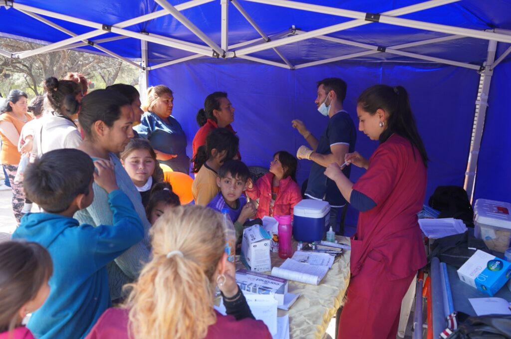 Concluyó con éxito el operativo integral organizado el municipio en el barrio Los Álamos