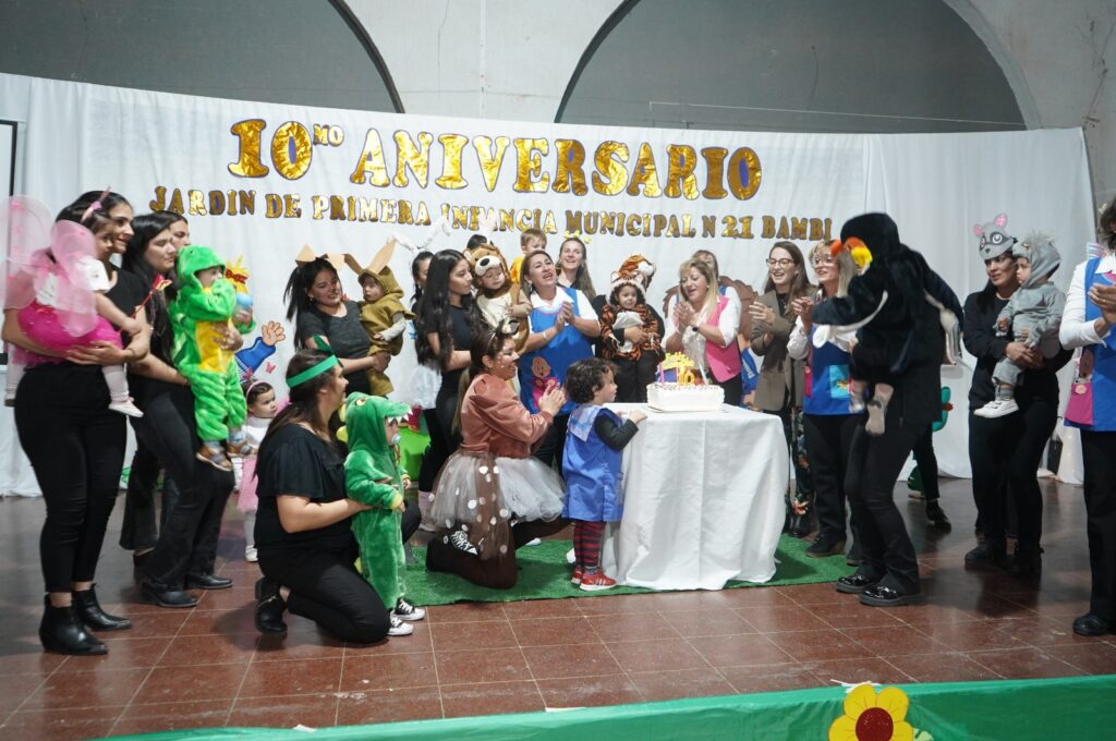 El Jardín de Primera Infancia Municipal celebró 10 años al servicio de la comunidad