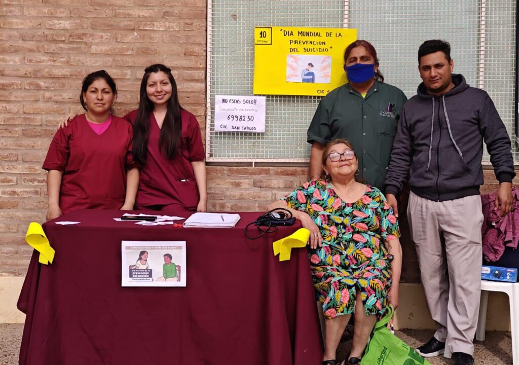 El municipio conmemoró el “Día Mundial de la Prevención del Suicidio” en el CIC San Carlos