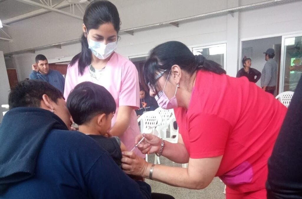Alumnos de jardines de infantes recibieron vacunas obligatorias para el ingreso escolar