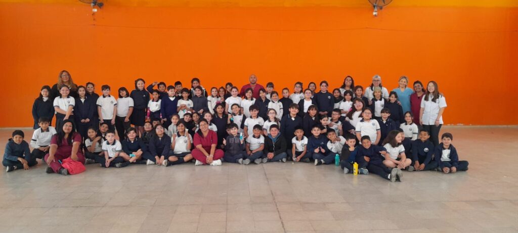 La comuna bandeña concientiza sobre alimentación en la Escuela Nº 1244 Cecilia Grierson