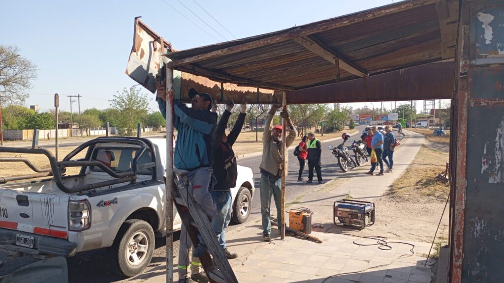Demolición para el avance de la transformación urbana en la ciudad