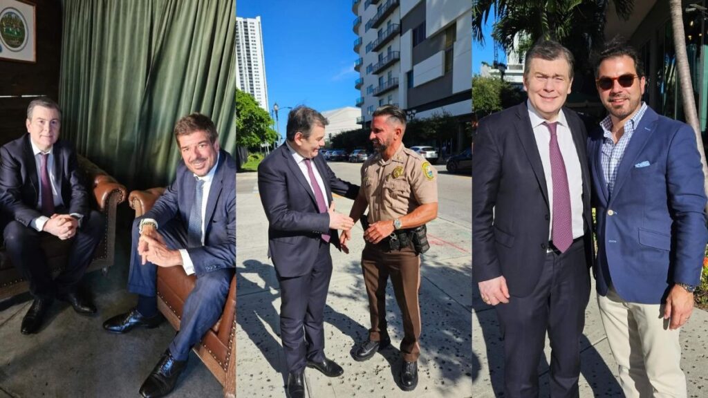 Zamora continúa con su agenda de reuniones en Estados Unidos