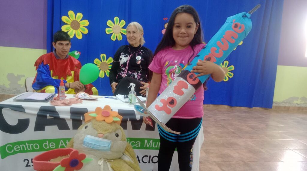 Operativo de vacunación en el Jardín N°18 “Rincón de Luz”