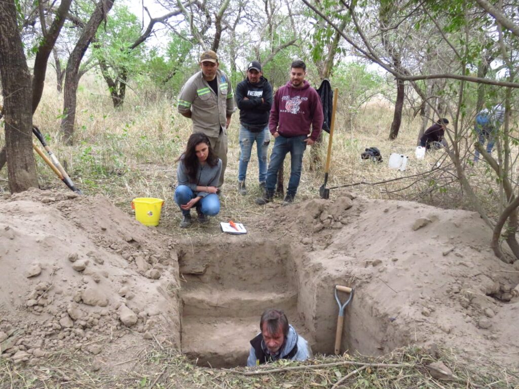 Muestreos de suelo como parte de un proyecto de “Evaluación de Servicios Ecosistémicos”