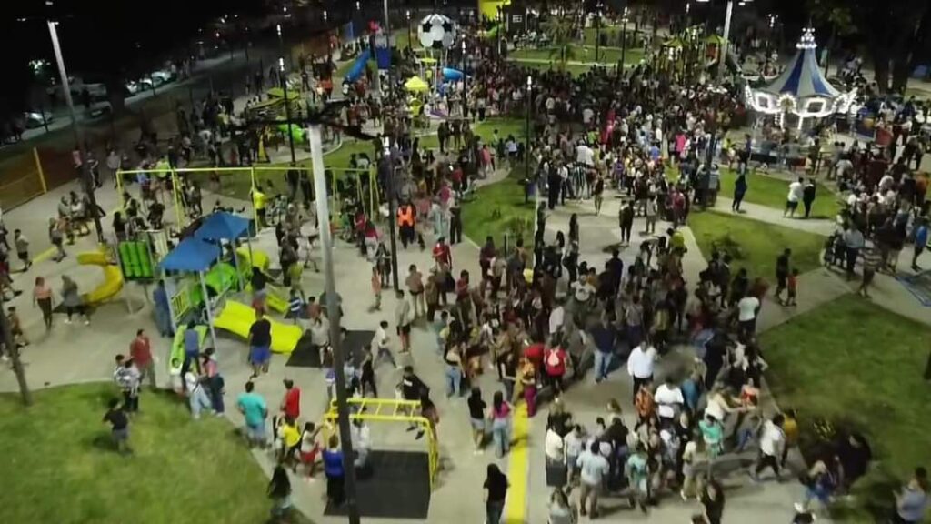 En Frías inauguraron el moderno espacio “Ciudad de los Niños”