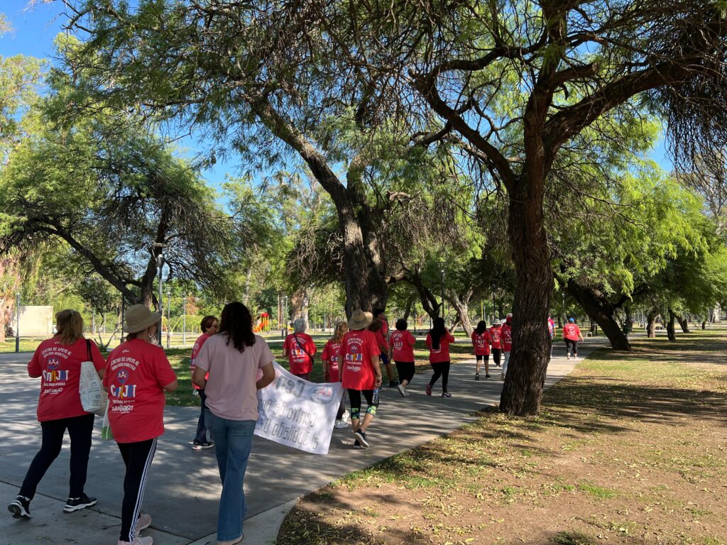 Realizan una caminata saludable en el marco del Día Mundial de la Diabetes