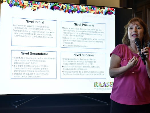 Santiago del Estero expuso en la Asamblea Nacional del Consejo Federal de Drogas