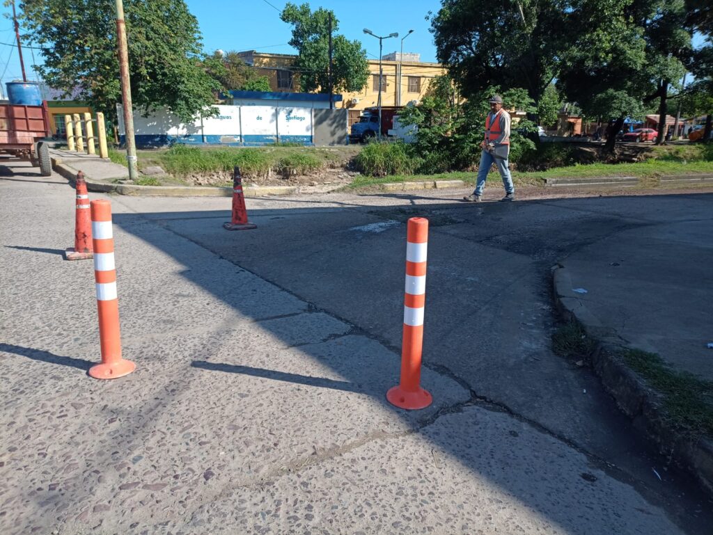 El municipio refuerza los trabajos de bacheo en La Banda