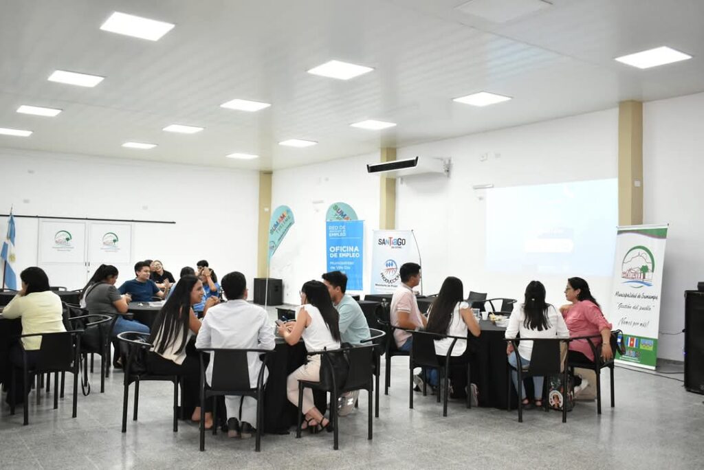 En Sumampa se realizó una capacitación de la Oficina de Empleo región sur